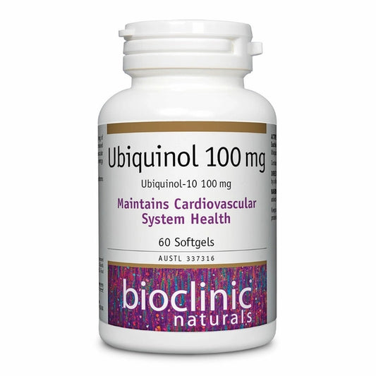Bioclinic Naturals Ubiquinol 100mg 90 capsules