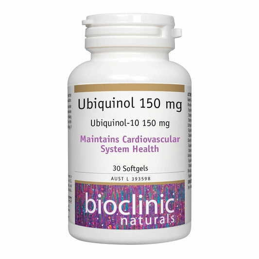Bioclinic Naturals Ubiquinol 150mg 30 capsules