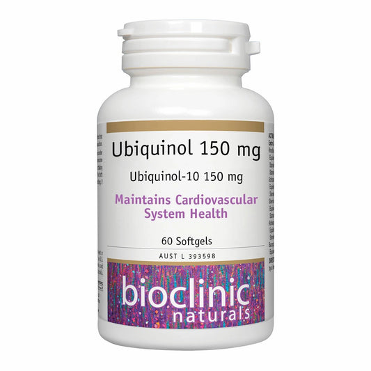 Bioclinic Naturals Ubiquinol 150mg 60 capsules
