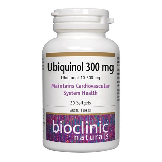 Bioclinic Naturals Ubiquinol 300mg 60 capsules
