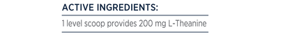 Designs for Health L-Theanine 50g Unflavoured Pure Excipient Free L-Theanine Ingredients Panel Australia Health Potential