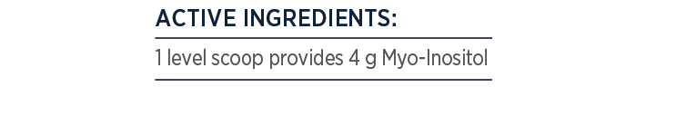 Designs for Health Myo-Inositol 120g Unflavoured Pure Myo-Inositol Excipient Free Ingredients Panel Australia Health Potential