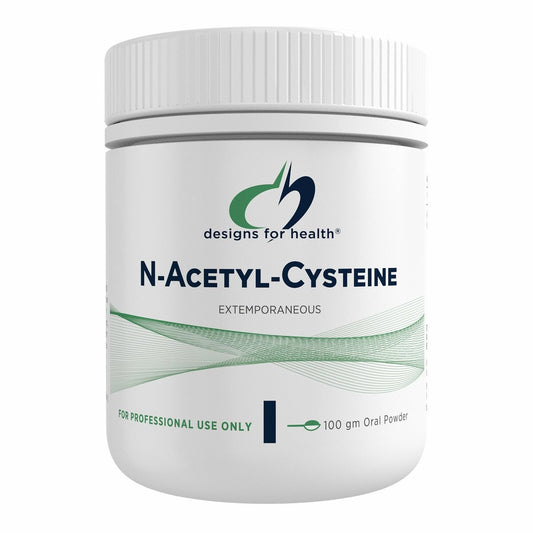 Designs for Health N-Acetyl-Cysteine 100g powder