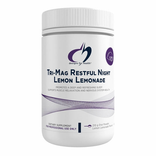 Designs for Health Tri-Mag Restful Night Lemonade 210g