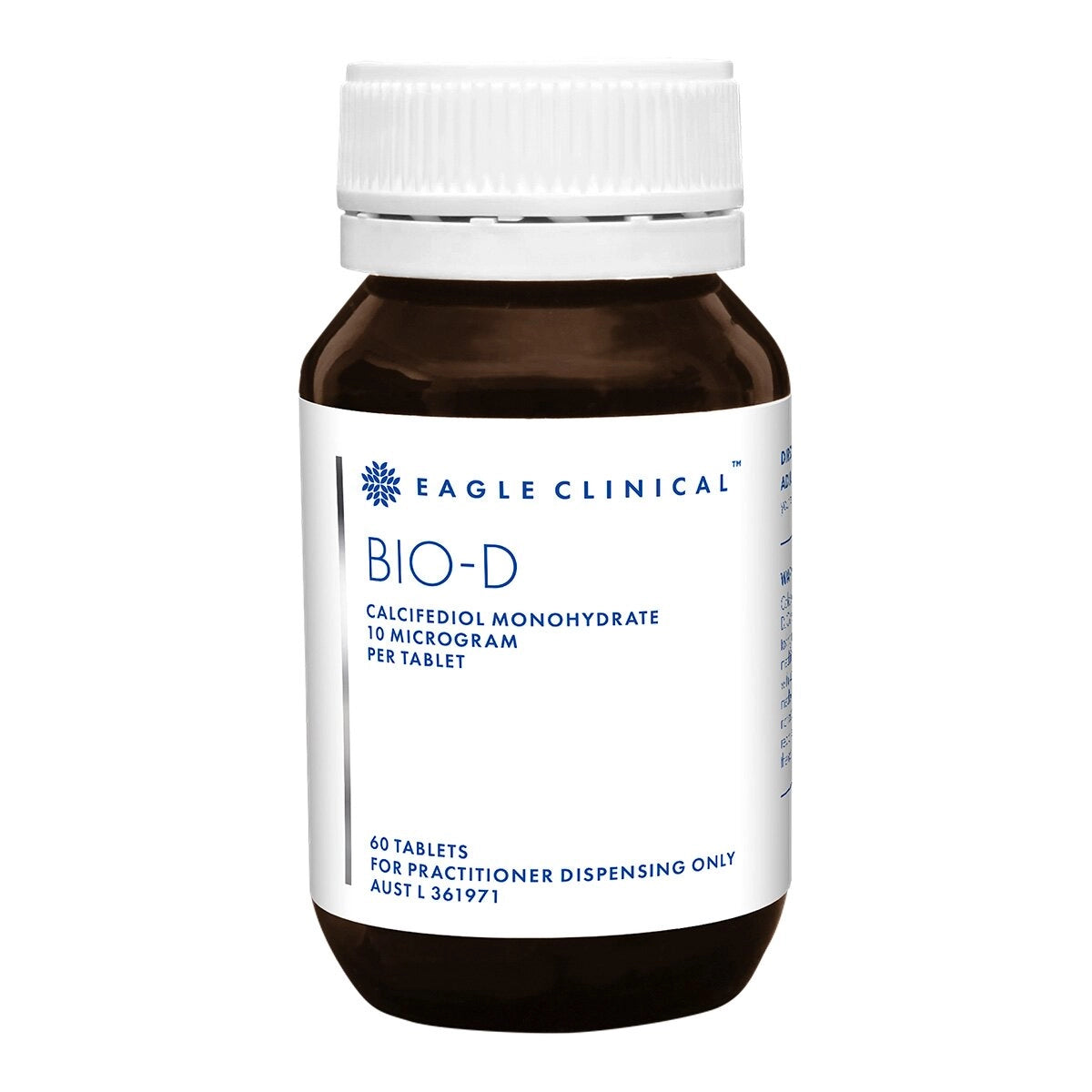 Eagle Clinical Bio-D 60 tabs Calcifediol Active Vitamin D Bone Immune Muscle Support Australia Health Potential