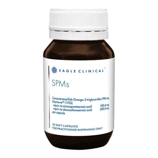 Eagle Clinical SPMs 30 caps Lipinova Specialised Pro-Resolving Mediators Inflammation Resolution Australia Health Potential