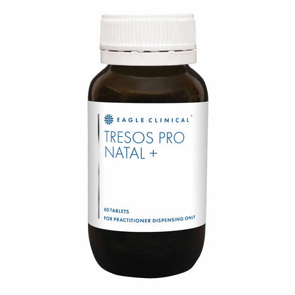 Eagle Clinical Tresos PRO Natal Plus 60 tabs Levomefolate Lutein Prenatal Pregnancy Breastfeeding Multi Australia Health Potential