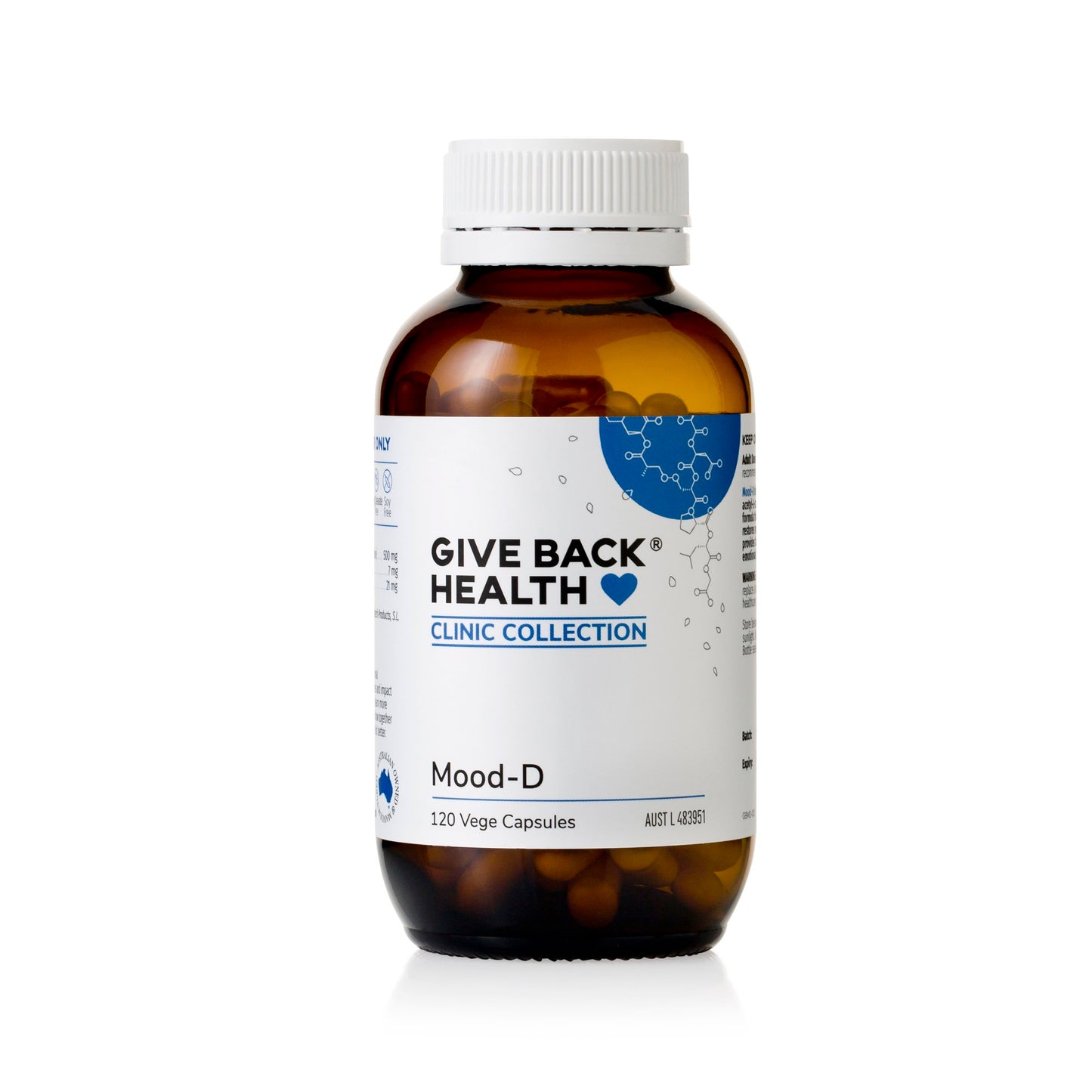 Give Back Health Mood-D 120 capsules