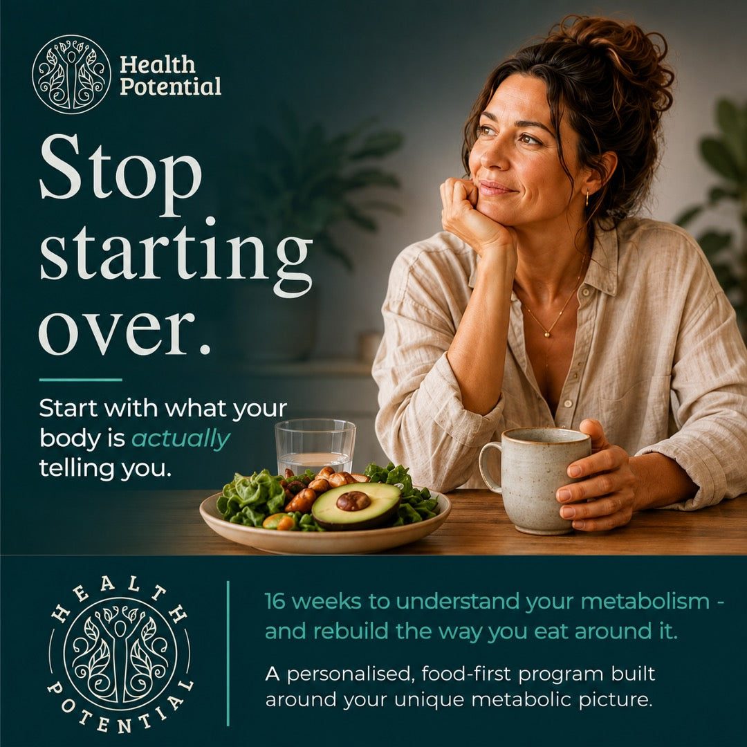 Metabolic Reset Program by Health Potential – personalised practitioner-guided nutrition program