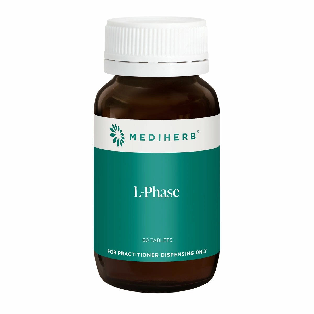MediHerb L-Phase 60 Tabs Chaste Tree White Peony Chamomile P5P Zinc Iodine PMS Relief Hormonal Balance Thyroid Support Australia Health Potential