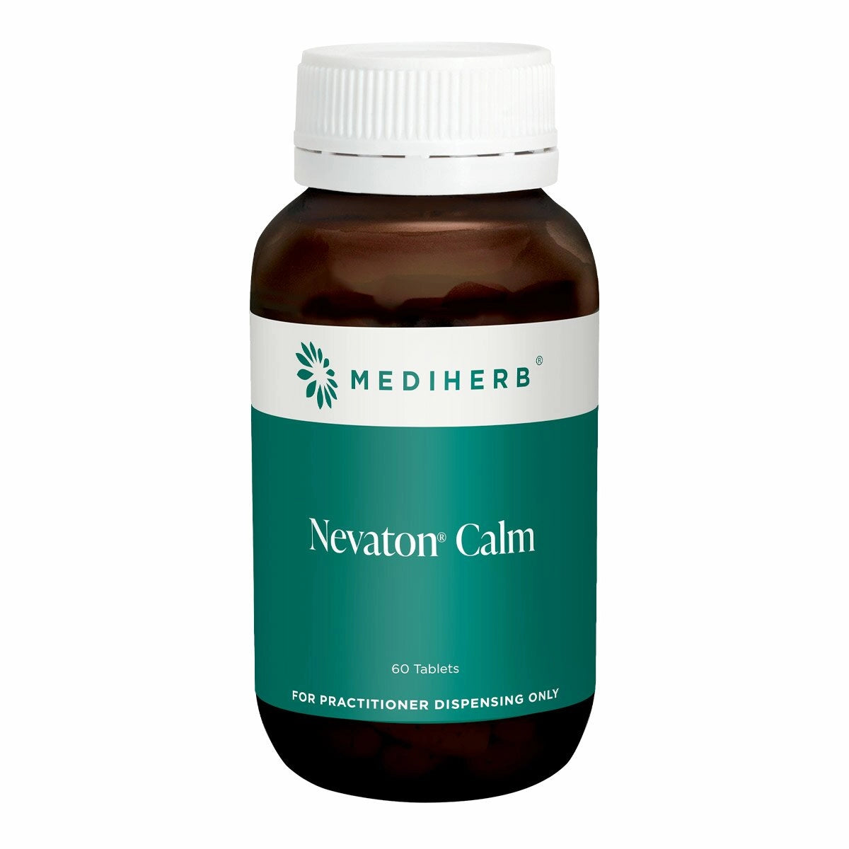 MediHerb Nevaton Calm 60 Tabs Zizyphus Passionflower Lemon Balm Chamomile Mild Anxiety Nervous Tension Calm Australia Health Potential