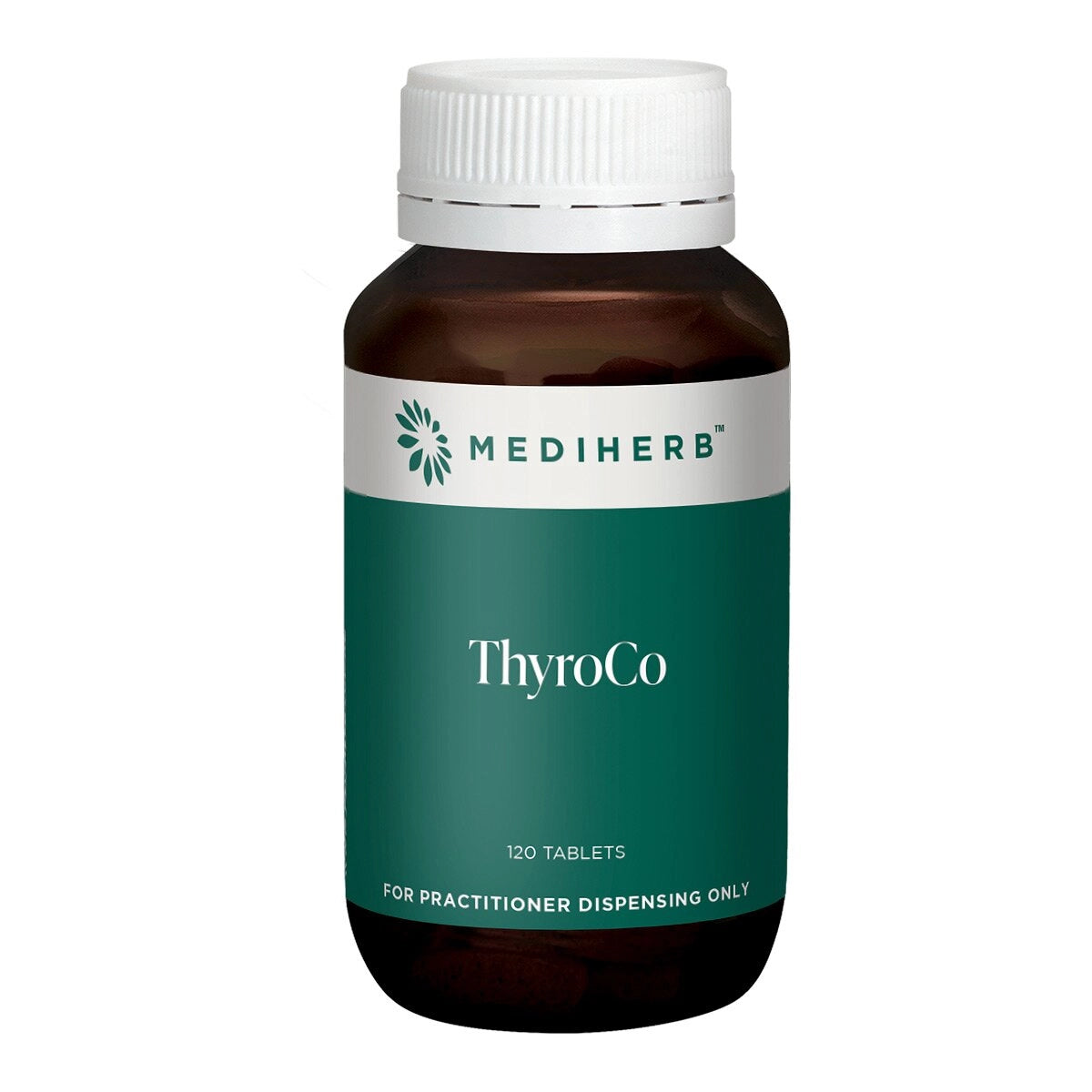  MediHerb ThyroCo 120 Tabs Bladderwrack Iodine Bacopa Withania Thyroid Health Thyroid Hormone Metabolic Rate Australia Health Potential