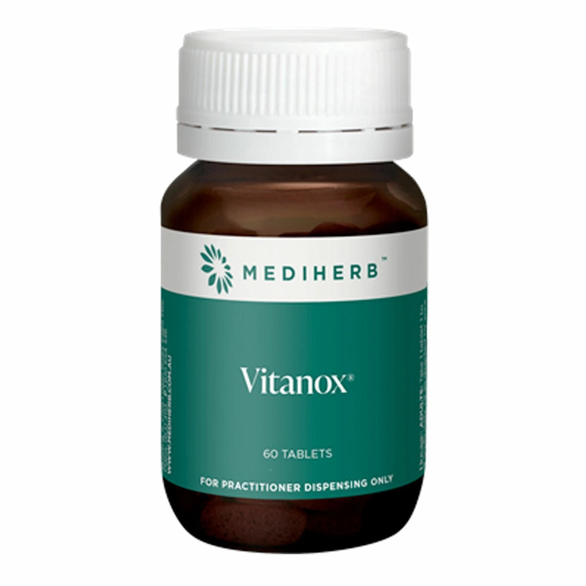 MediHerb Vitanox 60 Tabs Grape Seed Green Tea Turmeric Rosemary Antioxidant Circulation Cardiovascular Health Free Radical Australia Health Potential