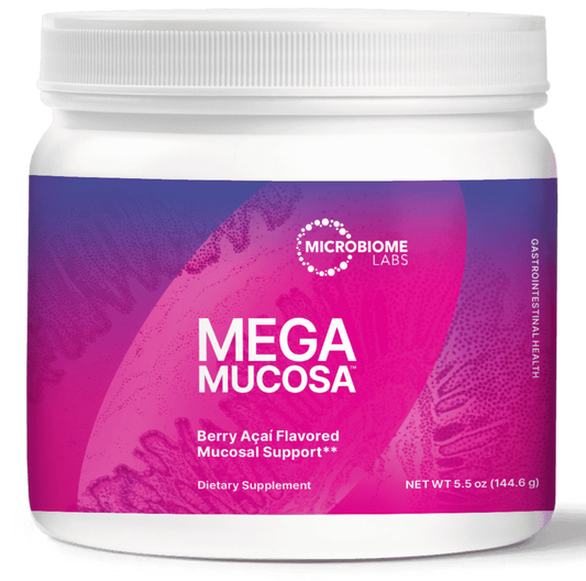 Microbiome Labs MegaMucosaTM 144g Acai Berry