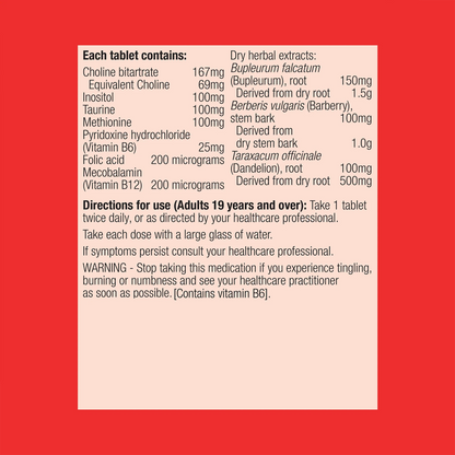 Metagenics Lipogen Ingredients Panel Choline Inositol Bupleurum Barberry Dandelion Liver Detox Australia Health Potential