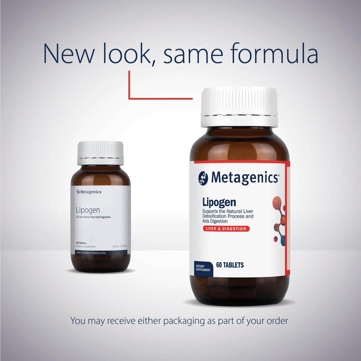 Metagenics Lipogen New Look Same Formula Choline Bupleurum Dandelion Liver Tonic Digestive Support Australia Health Potential