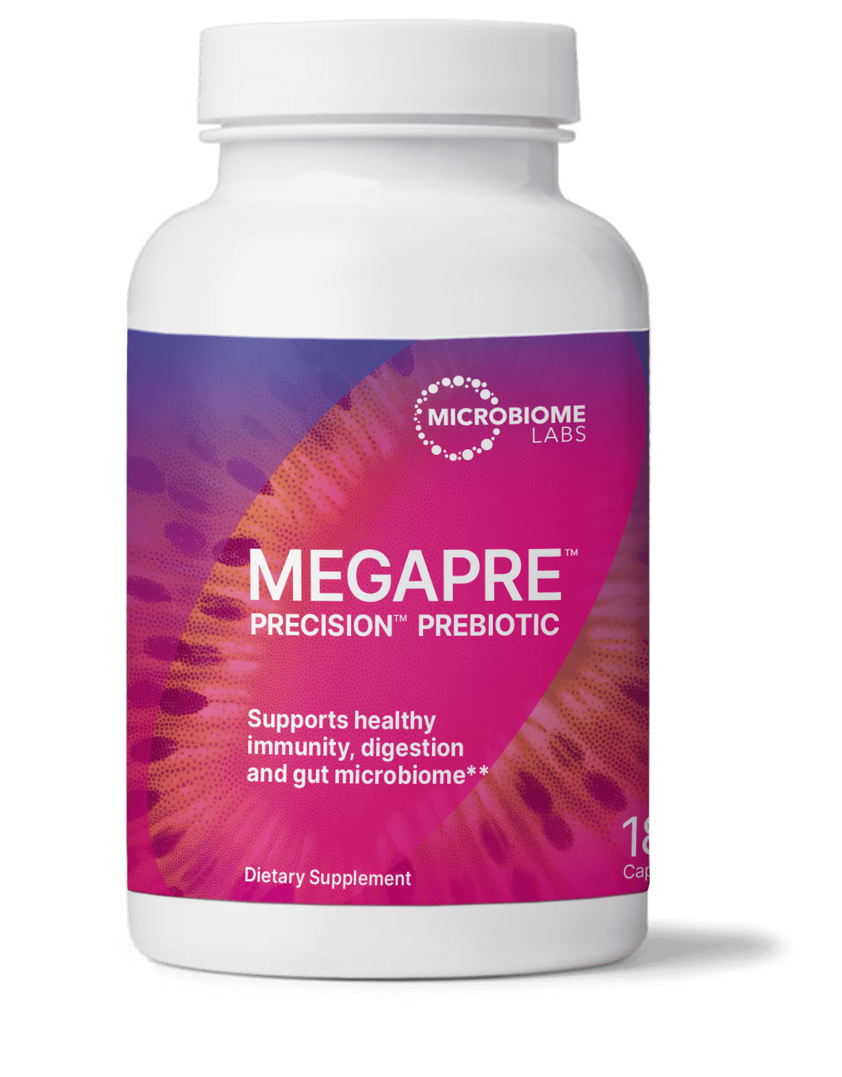Microbiome Labs MegaPre 180 caps Precision Prebiotic Gut Microbiome Support Australia Health Potential