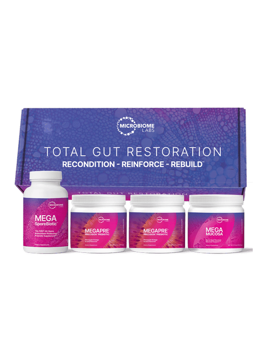 Microbiome Labs Total Gut Restoration Protocol Kit (powders)