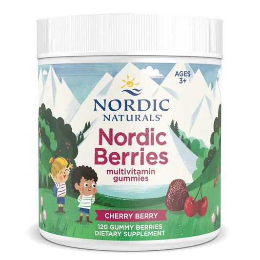 Nordic Naturals Nordic Berries Cherry Berry 120 gummies