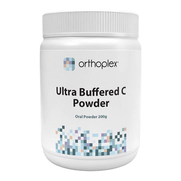 Orthoplex Ultra Buffered C 200g Orange Immune Vitamin C Antioxidant Support Australia Health Potential