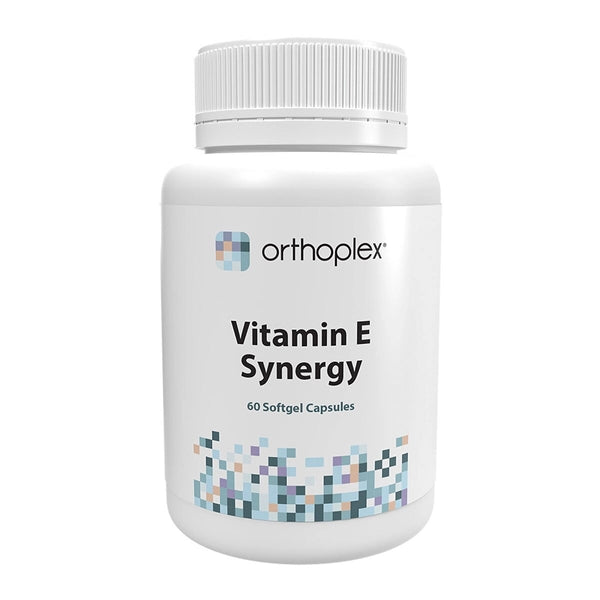 Orthoplex Vitamin E Synergy 60 caps Antioxidant Cardiovascular Free Radical Support Australia Health Potential