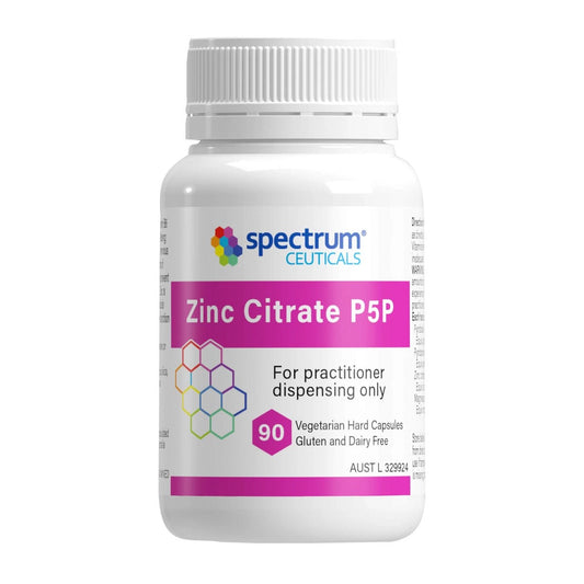 Spectrumceuticals Zinc Citrate P5P 90 capsules