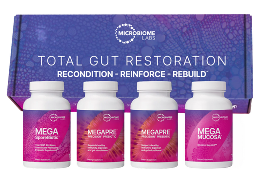 Microbiome Labs Total Gut Restoration Protocol Kit (capsules)