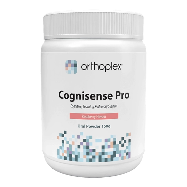 Orthoplex Cognisense Pro raspberry flavoured cognitive support powder for brain, memory and focus – Health Potential